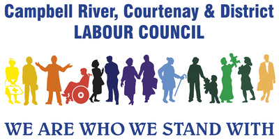 Campbell River, Courtenay & District Labour Council Logo